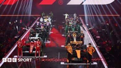 F1 75 launch event in pictures with Hamilton, Verstappen, Norris, Russell and Leclerc