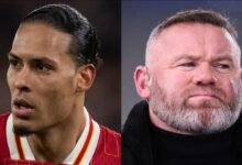 Virgil van Dijk hits back at Wayne Rooney ‘lazy’ jibe