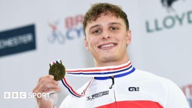 Matthew Richardson takes gold on debut at British Championships