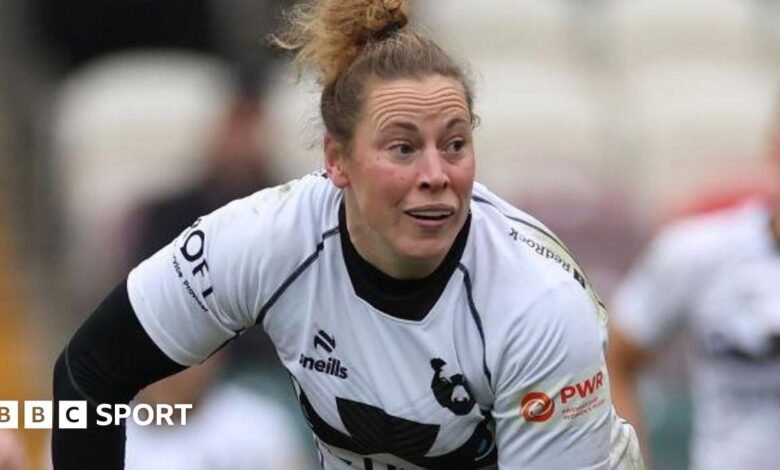 Amber Reed: England and Bristol Bears centre retires