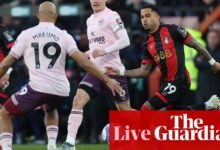 Bournemouth v Brentford: Premier League – live | Premier League