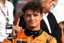 F1 drivers’ title 2025: BBC Sport users predict Lando Norris to be champion