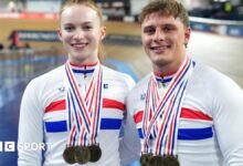 Lauren Bell and Matthew Richardson complete sprint hat-trick at British Championships