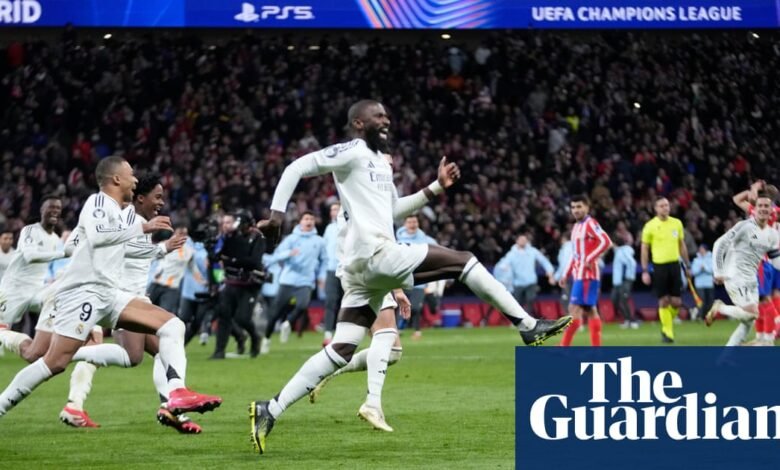 Real Madrid squeeze past Atlético after VAR intervenes in penalty shootout | Champions League