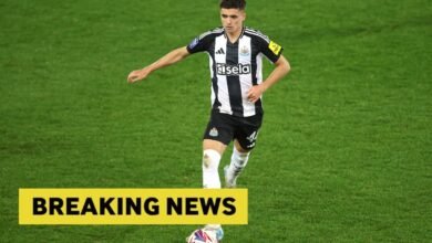 Surprise call-up? Young talent pictured training with Newcastle ahead of Carabao Cup final