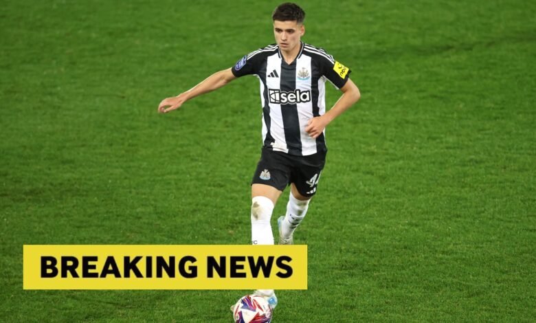 Surprise call-up? Young talent pictured training with Newcastle ahead of Carabao Cup final