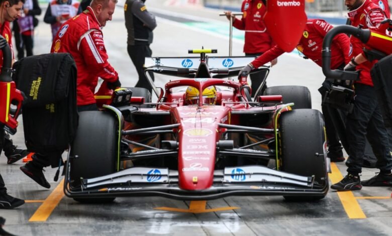 New Ferrari ‘a good improvement’ despite early Hamilton stoppage