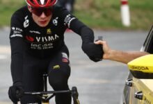 Jonas Vingegaard Crashes at Paris-Nice