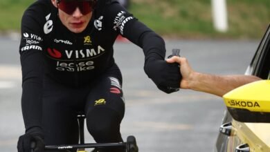 Jonas Vingegaard Crashes at Paris-Nice