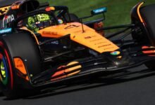 Norris tops opening F1 practice in Australia after big Bearman crash