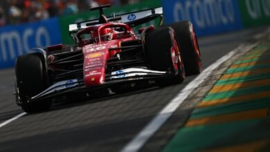 Leclerc leads Piastri in second Australian GP practice