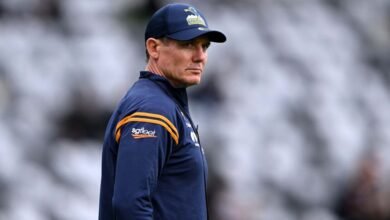 Brumbies coach reacts to historic victory over Blues