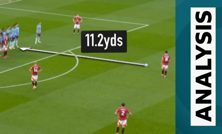 Man Utd 1-1 Arsenal: Match of the Day 2 analysis of Bruno Fernandes free-kick