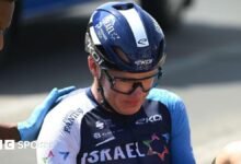 Chris Froome suffers broken collarbone in crash at UAE Tour