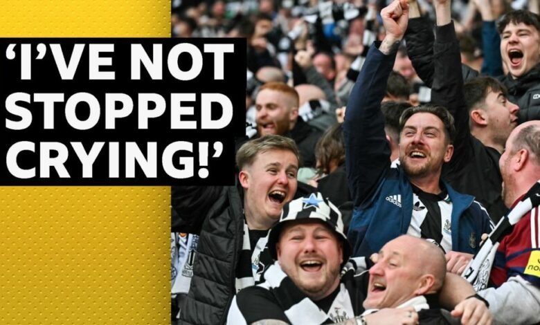 Emotional Newcastle fans reflect on historic win