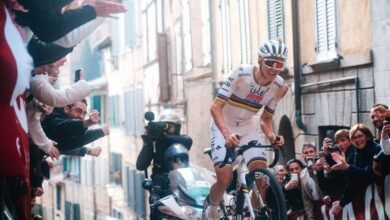 Tadej Pogačar at Strade Bianche 2025