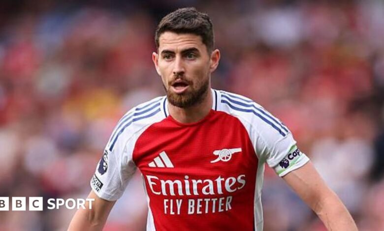 Jorginho: Arsenal midfielder likely to feature this season after lung injury Jorginho: Arsenal midfielder likely to feature this season after lung injury